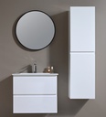 MEUBLE SALLE DE BAIN SIMPLE VASQUE - KOMBA1 BLANC