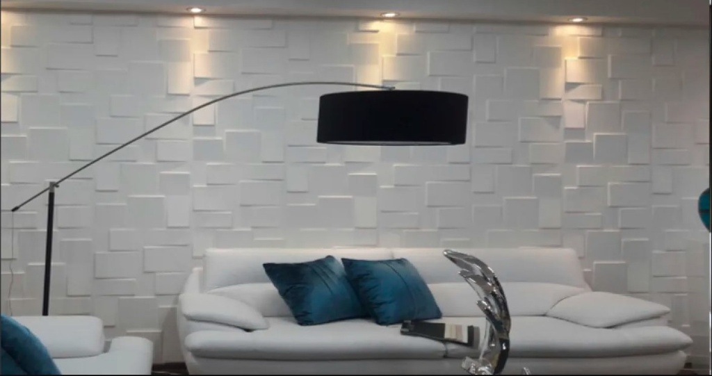 PLAQUE 3D PVC - 50cm*50cm