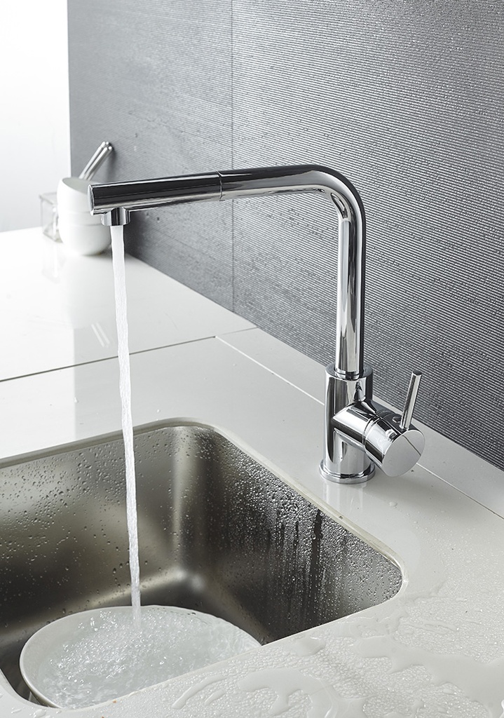 MITIGEUR EVIER chrome PEDROS