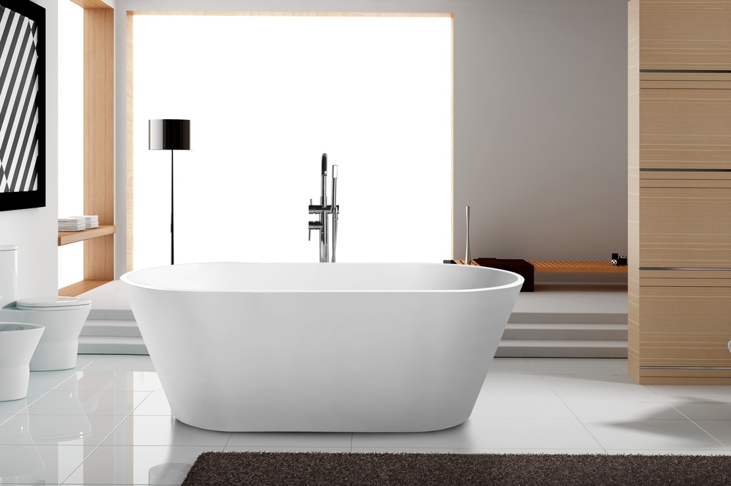 BAIGNOIRE EN ILOT blanc BINTI