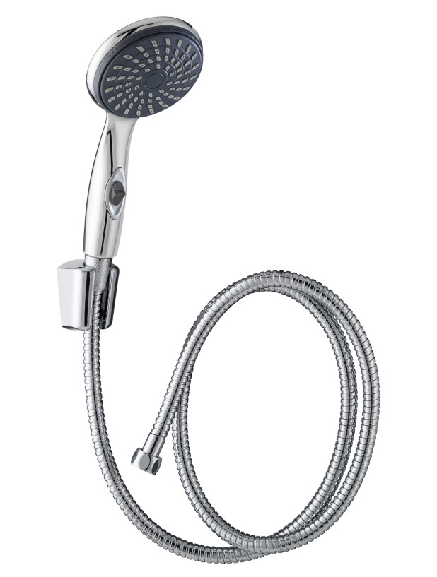 POMMEAU DE DOUCHE FLORA AVEC STOP-JET - AMANI