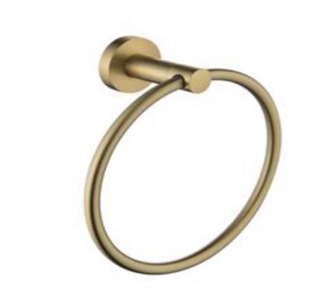 PORTE SERVIETTE anneau OR