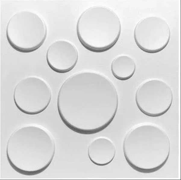 PLAQUE 3D PVC - 50cm*50cm