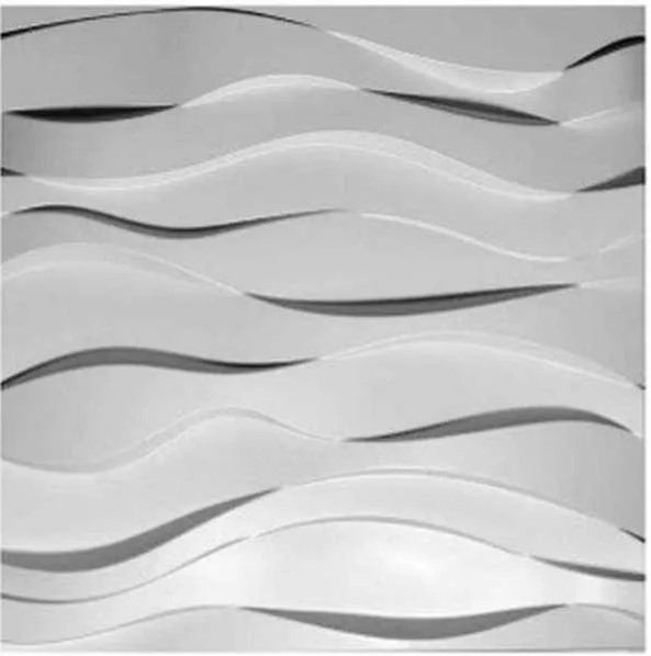 PLAQUE 3D PVC - 50cm*50cm
