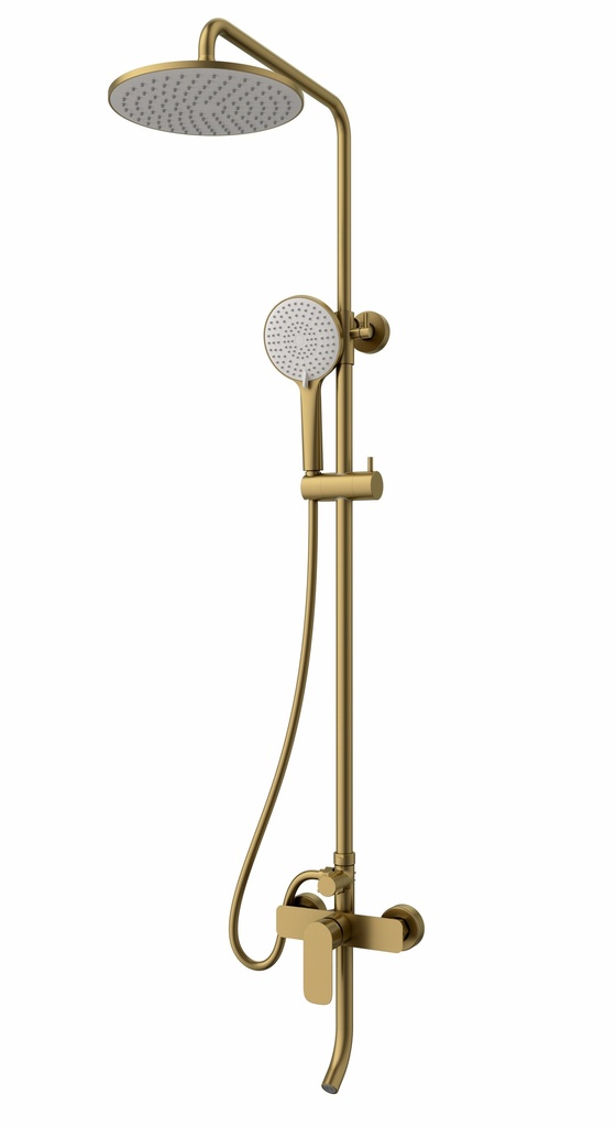 COLONNE DE DOUCHE MECANIQUE doré MASIWA-GOLD
