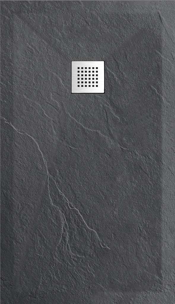 RECEVEUR DE DOUCHE gris DARKY120