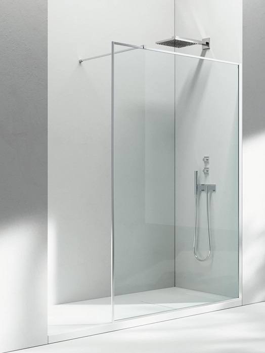 PAROI DE DOUCHE chromé KWELI-120