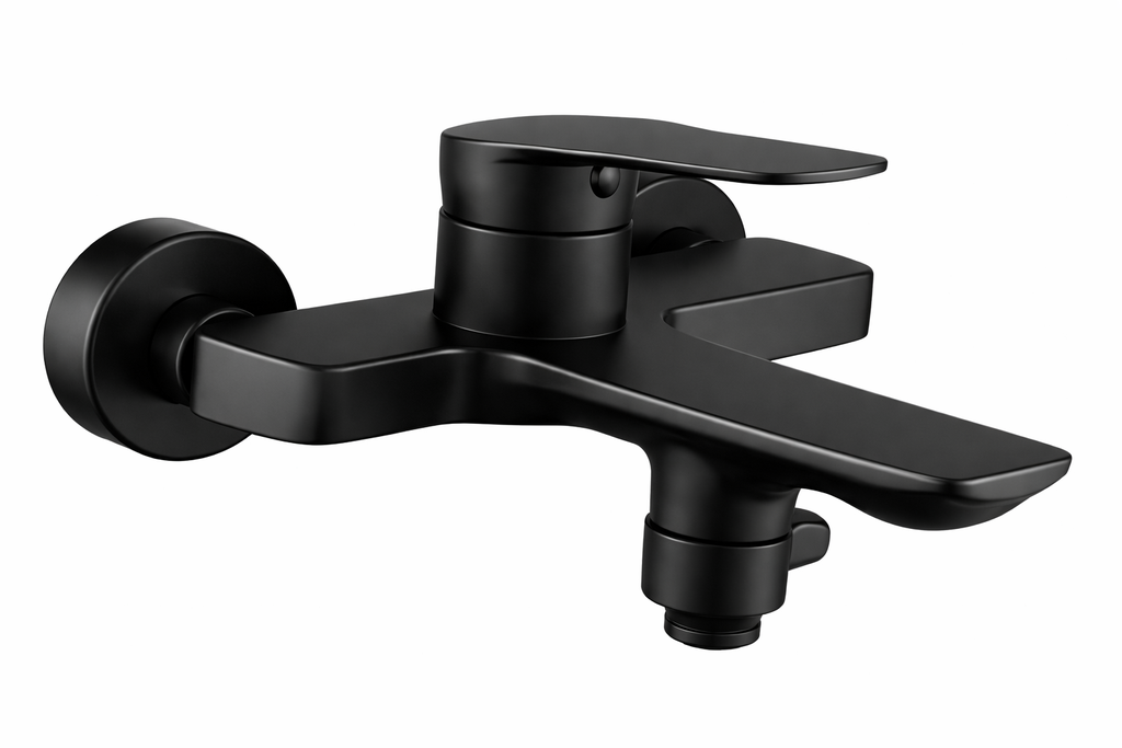 MITIGEUR BAIN DOUCHE NOIR REA