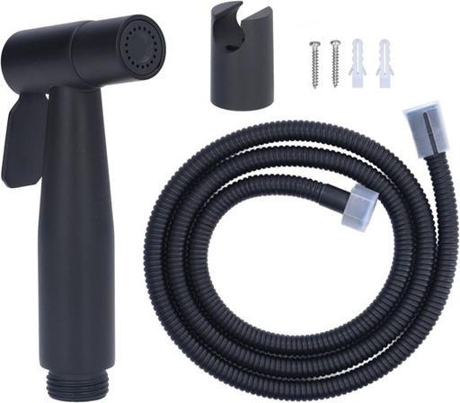 [501F_MB] DOUCHETTE WC noir SUIHA