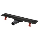 DRAIN D'EVACUATION AU SOL noir VENISIO-SLIMBLACK50