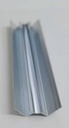 Profilé de finition pour panneau PVC- INOX ANGLE DESIGN