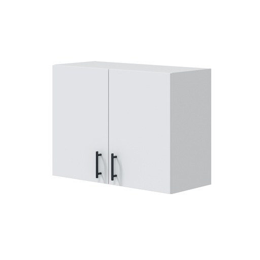 [001023B] CUISINE - MEUBLE HAUT - 2 PORTES - 80CM - KIRAKIT