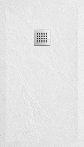 [DY-T129F-WHITE] RECEVEUR DE DOUCHE blanc WHITI120
