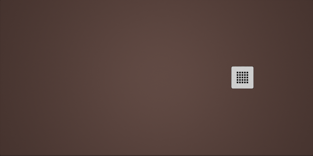 RECEVEUR DE DOUCHE noir BROWNY120