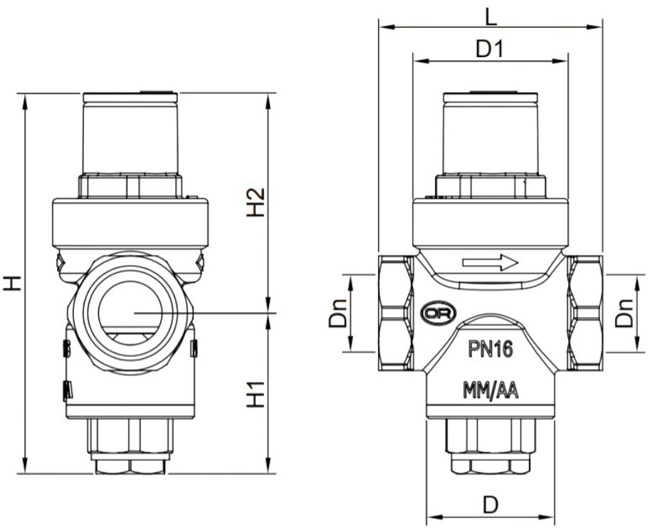 REDUCTEUR DE PRESSION POUR CHAUFFE-EAU - SIXE4