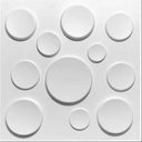 PLAQUE 3D PVC - 50cm*50cm