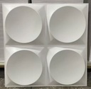 PLAQUE 3D PVC - 50cm*50cm
