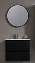MEUBLE SALLE DE BAIN SIMPLE VASQUE - KOMBA1 NOIR