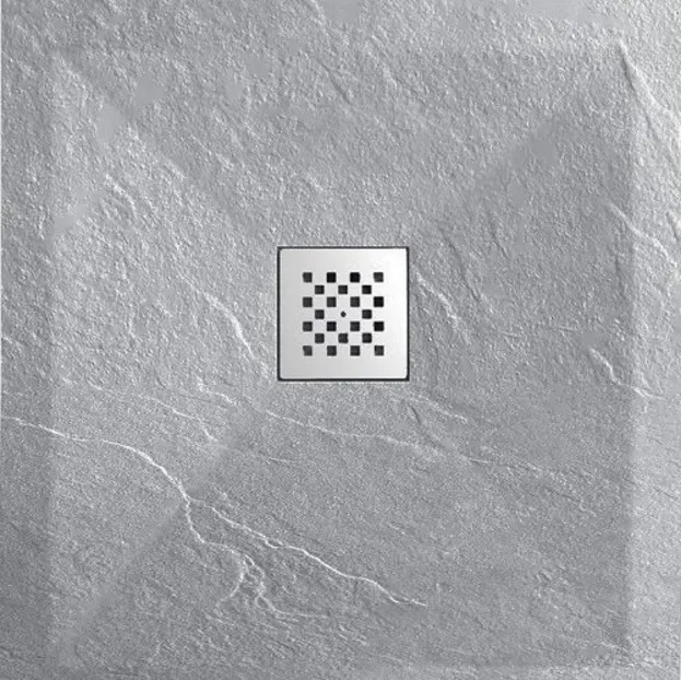 RECEVEUR DE DOUCHE anthracite LAVA90