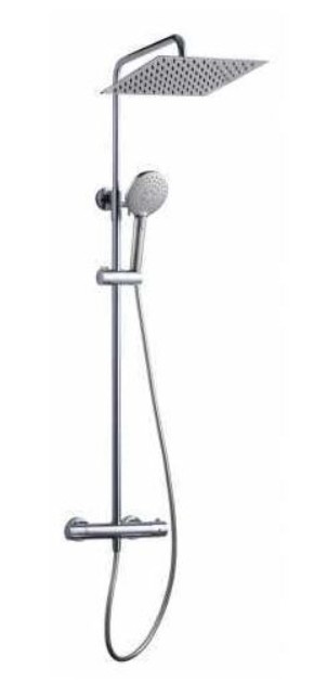 COLONNE DE DOUCHE THERMOSTATIQUE chrome VARANE