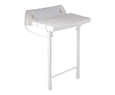 SIEGE DE DOUCHE PLIABLE blanc - KHOY