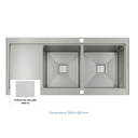 EVIER INOX 1200*520 - AYA