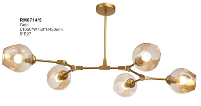Suspension LED / RM0714GOLD