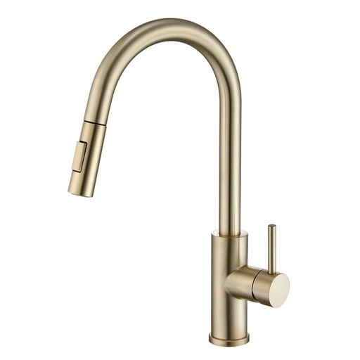 [FH-6110KBG BRUSHED GOLD] MITIGEUR EVIER doré KILO