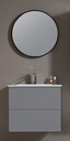 MEUBLE SALLE DE BAIN SIMPLE VASQUE - KOMBA1 GRIS