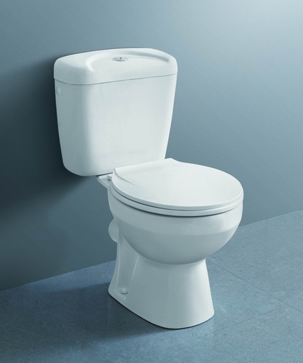 [MFZ-08D/BTC-08P] WC complet COURTOIS sortie horizontale blanc
