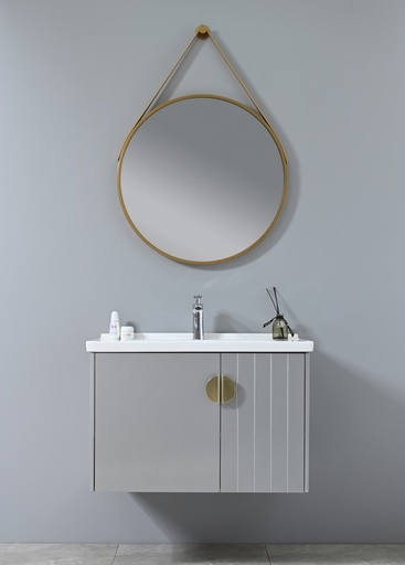 [SPV-2036] MEUBLE SALLE DE BAIN SIMPLE VASQUE AVEC MIROIR - BARTHEZ