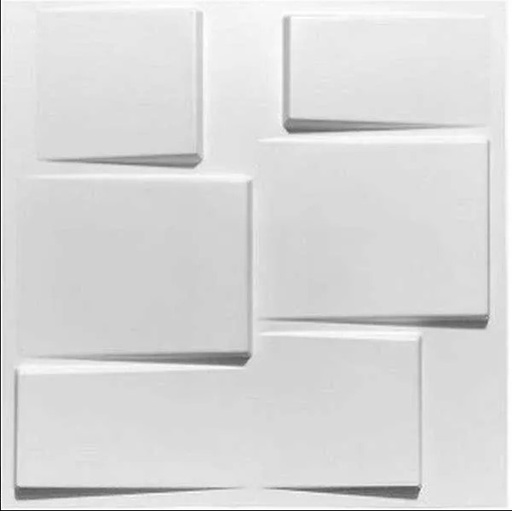 [D098] PLAQUE 3D PVC - 50cm*50cm