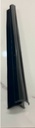 Profilé de finition pour panneau PVC- NOIR ANGLE ARRONDI