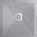 RECEVEUR DE DOUCHE anthracite LAVA90