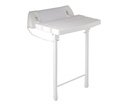 SIEGE DE DOUCHE PLIABLE blanc - KHOY