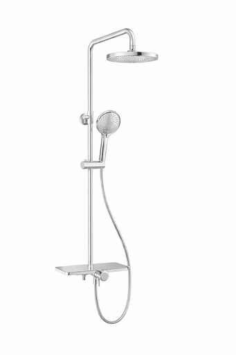 [SF3030CP-S] COLONNE DE DOUCHE chrome BUKANE-SILVER-ROND