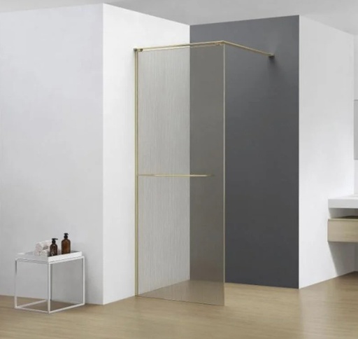 [OBT-3720D_90] PAROI DE DOUCHE doré PERSE-90