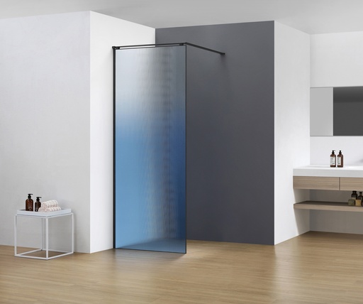 [OBT-3720C-1000] PAROI DE DOUCHE noir PERSE-100