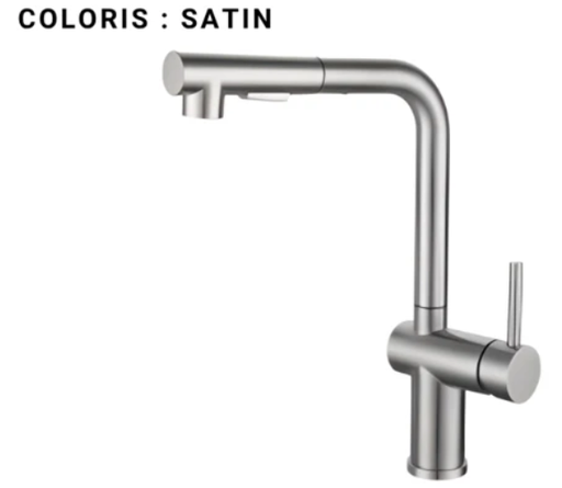 [CL966] Mitigeur évier satin - Amine