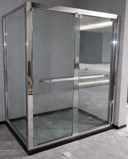 [FH-0229R 120*90*200] CABINE DE DOUCHE chrome KASHMIR 90x120