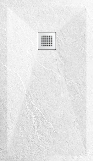 [DY-T109F-W] RECEVEUR DE DOUCHE EXTRAPLAT blanc MAJI-WHITE