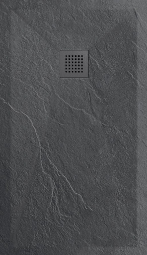 [DY-T109F-DARK] RECEVEUR DE DOUCHE EXTRAPLAT MAJI-GRIS