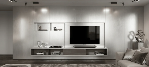 [ZGLSY] Panneau mural texture bambou gris / ZGLSY